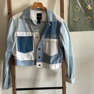Me Jane panel Denim Jacket